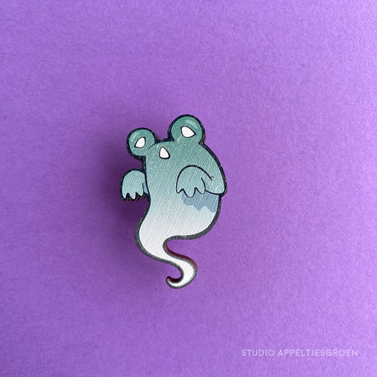 Houten pin | Spook kikker