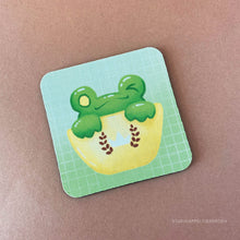 Load image into Gallery viewer, Floris the Frog | Cup of Floris coaster
