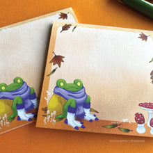 Load image into Gallery viewer, Floris the Frog | Mushroom notepad
