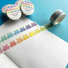 Load image into Gallery viewer, Floris the Frog | Pastel Rainbow, washi tape
