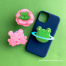 Load image into Gallery viewer, Floris the Frog | Phone grips LAST STOCK
