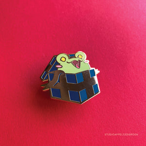 Floris the Frog |  Present pin