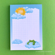 Load image into Gallery viewer, Floris the Frog | Weather A6 notepad
