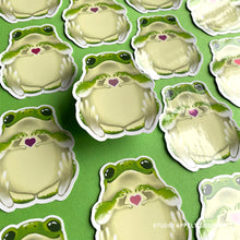 Load image into Gallery viewer, i FROG you | Holo Vinyl Sticker
