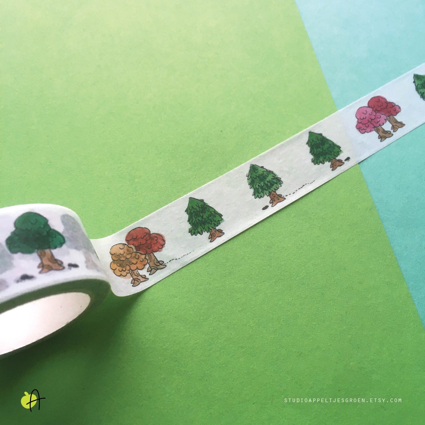 Washi tape | Kleine bomen